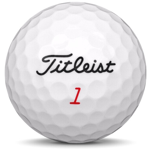 Golfboll av modellen Titleist Mix i vit färg
