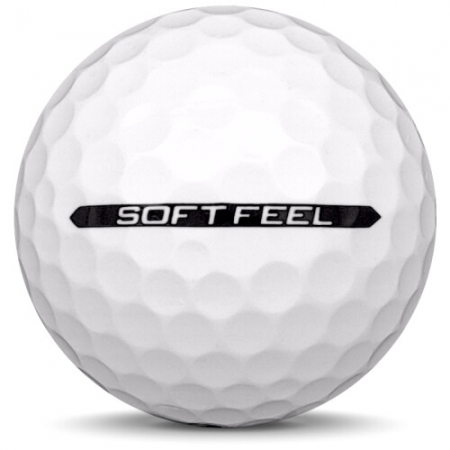 Golfbollen Srixon Soft Feel i årsmodell 2022.