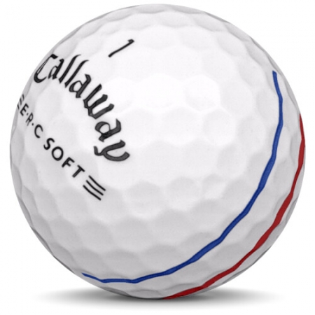 Golfbollen Callaway ERC Soft i årsmodell 2022.