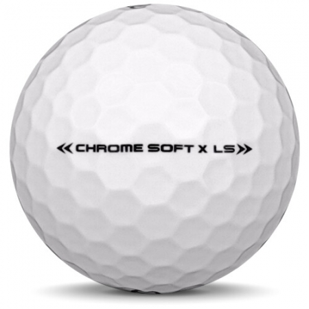 Golfbollen Callaway Chrome Soft X LS i årsmodell 2023.