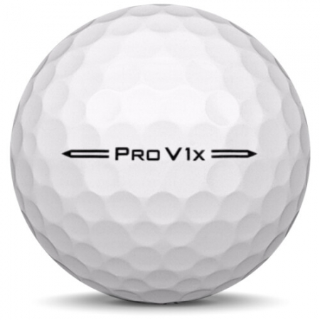 GolfbollenTitleist Pro V1x i 2023 års modell.