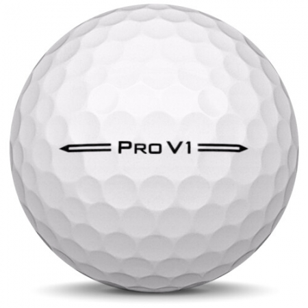 GolfbollenTitleist Pro V1 i 2023 års modell.
