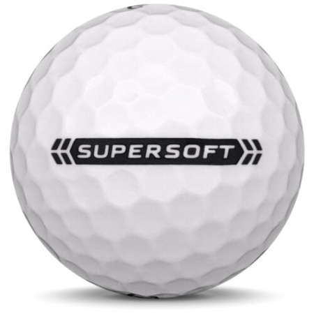 Golfbollen Callaway Supersoft i årsmodell 2023.