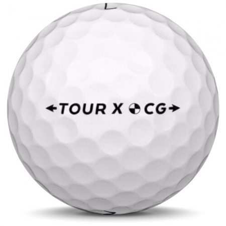 Golfbollen Maxfli Tour X i årsmodell 2024.