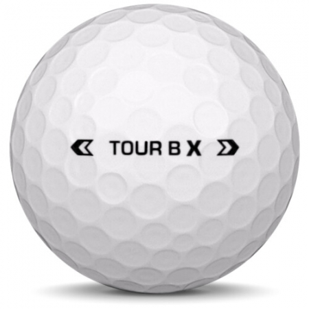 Golfbollen Bridgestone Tour B X i årsmodell 2025.