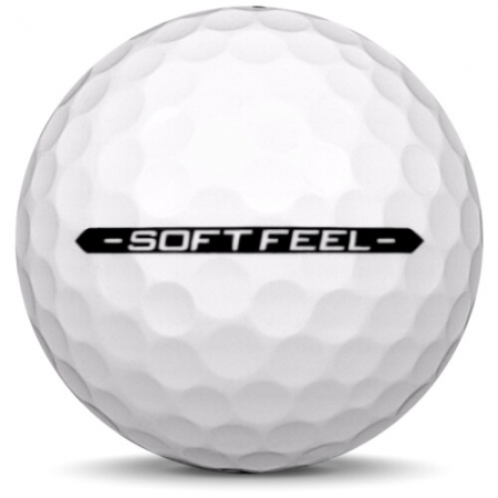Golfbollen Srixon Soft Feel i årsmodell 2025.