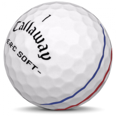 Golfbollen Callaway ERC Soft i årsmodell 2025.