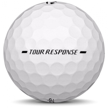 Golfbollen TaylorMade Tour Response i årsmodell 2025.