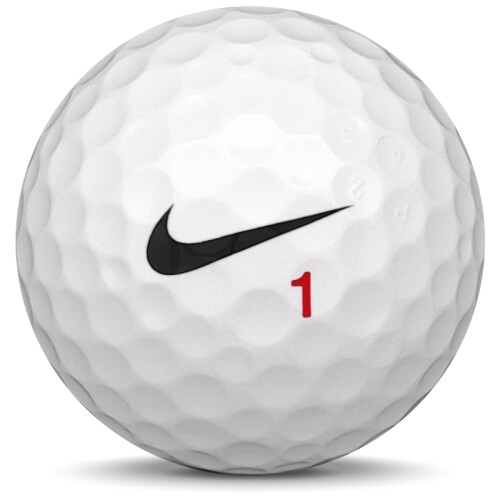 Golfboll av modellen Nike 20 XI i vit färg framifrån