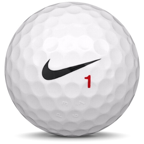 Golfboll av modellen Nike 20 XI-X i vit färg framifrån