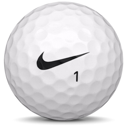 Golfboll av modellen Nike 20XI-S i vit färg framifrån
