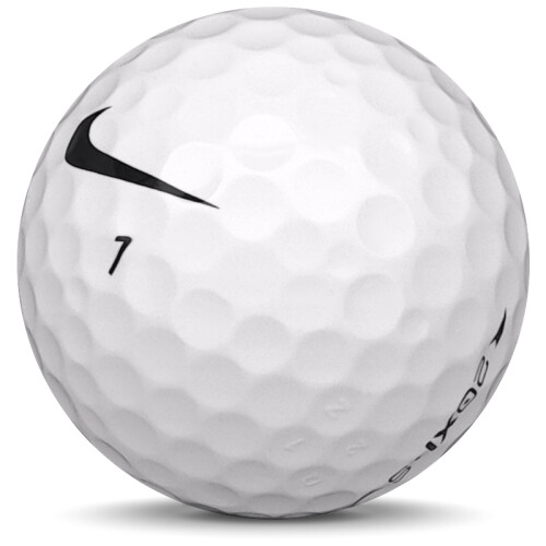 Golfboll av modellen Nike 20XI-S i vit färg sned bild