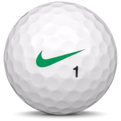 Golfboll av modellen Nike PD Soft i vit färg framifrån