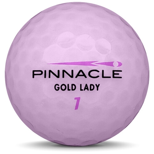 Golfboll av modellen Pinnacle Lady i rosa färg