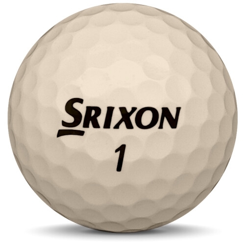 Golfboll av modellen Srixon Z-Star i 2018 års version med limited edition färg framifrån
