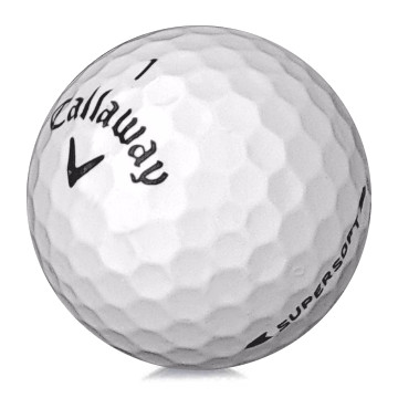 Callaway Supersoft 2020 en golfboll med skal ionomer