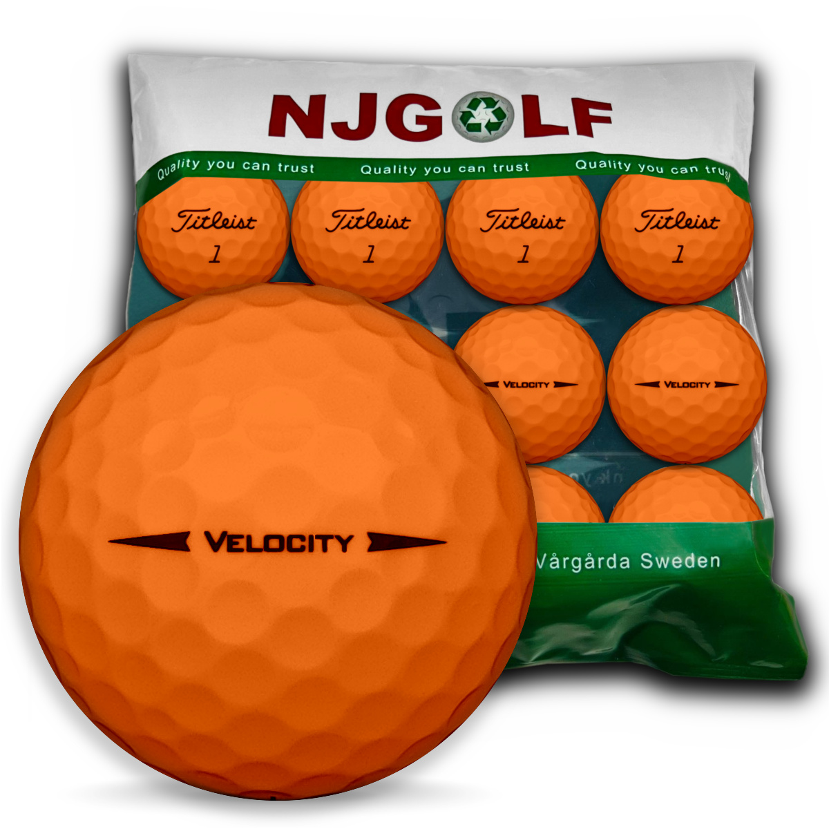 Titleist Velocity 2019 Orange