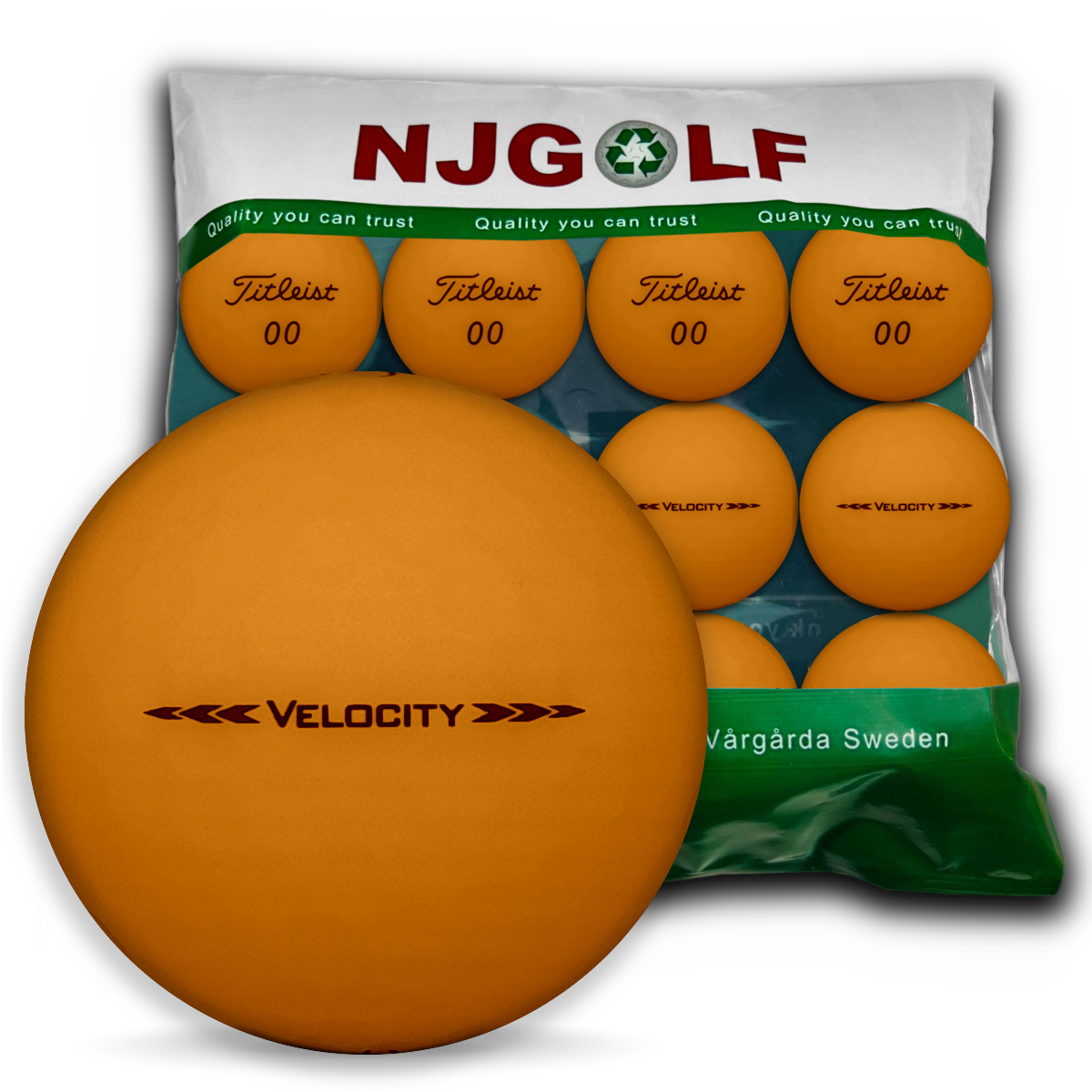 Titleist Velocity 2021 Orange