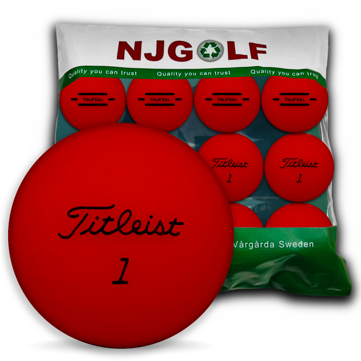 Titleist Trufeel 2021 Röd