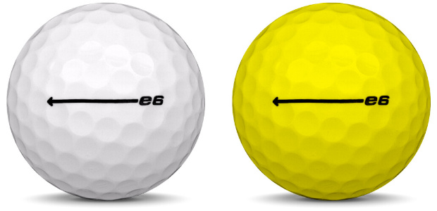 Bridgestone E6 golfbollar i olika färger
