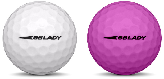 Bridgestone E6 Lady golfbollar i olika färger
