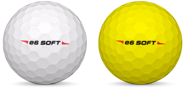 Bridgestone E6 Soft golfbollar i olika färger