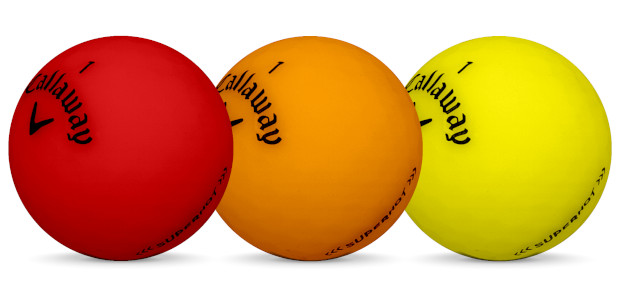 Callaway Superhot golfbollar i olika färger