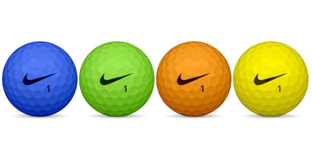 Nike Mix golfbollar i olika färger