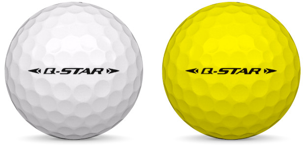 Srixon Q-Star golfbollar i olika färger