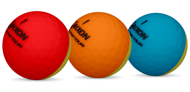 Srixon Q-Star Tour golfbollar i olika färger