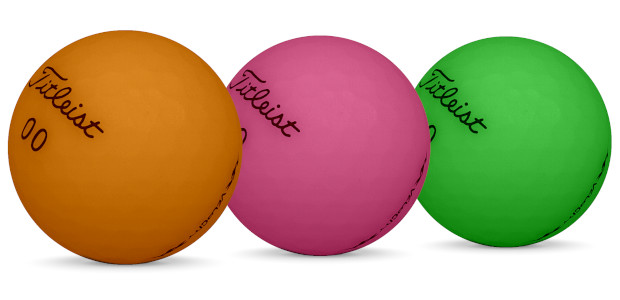 Titleist Velocity golfbollar i olika färger